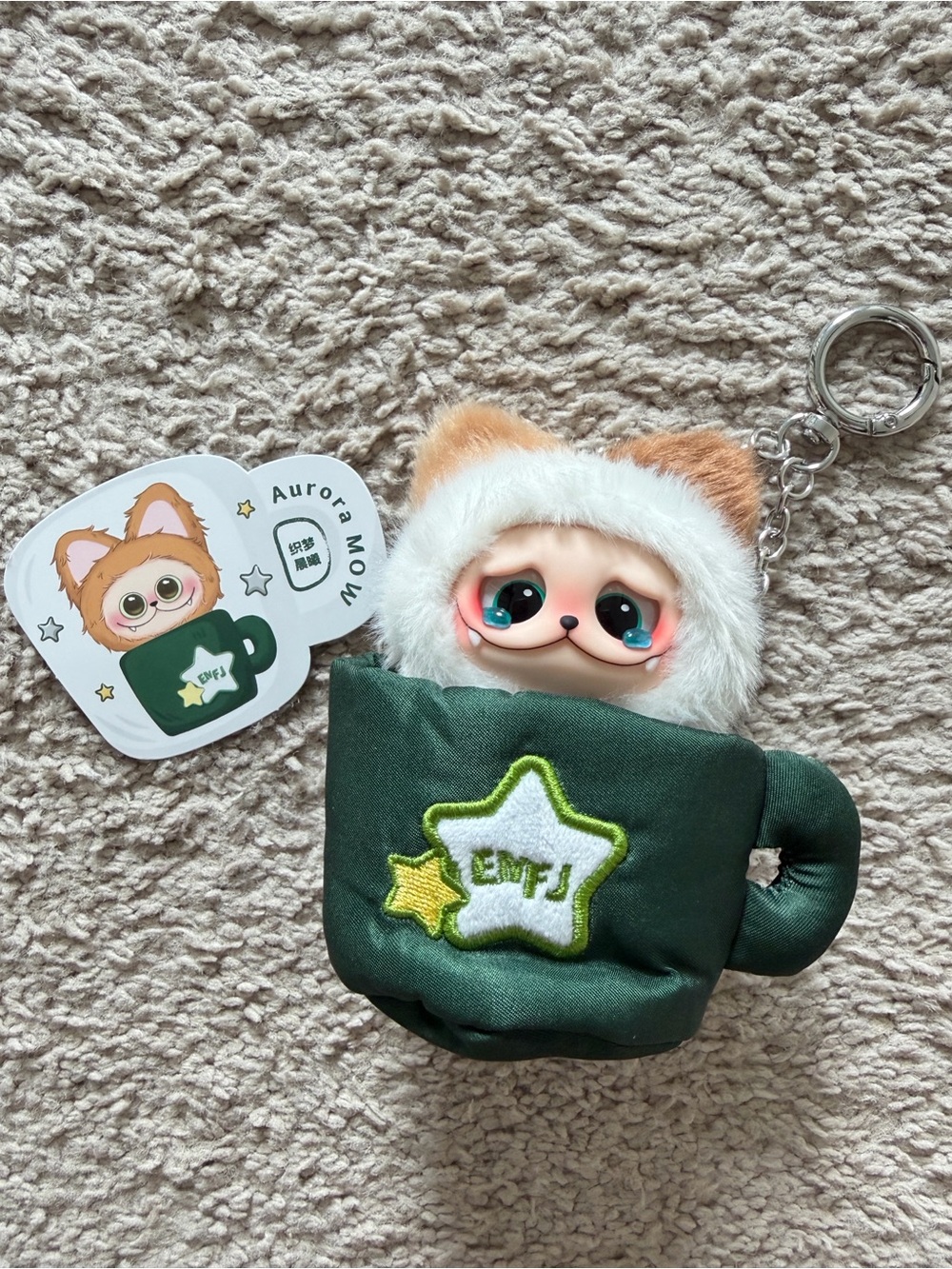 Bond MOW MOW ENFJ Plush Keychain Aurora MOW Series Collectible Doll